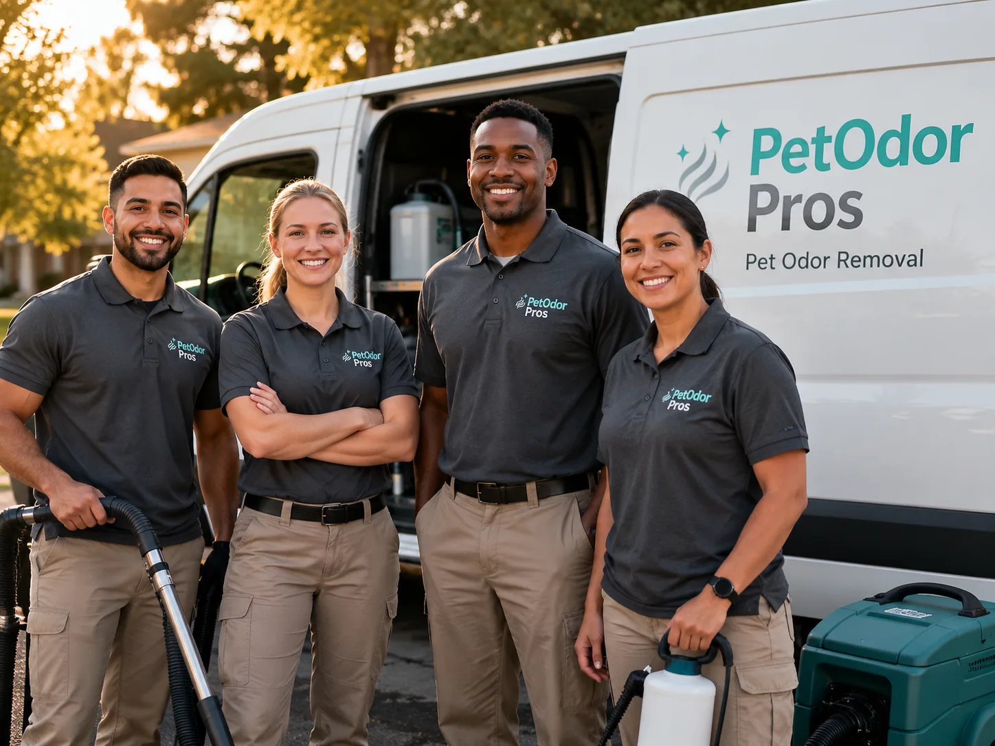 Pet Odor Removal team serving Eureka, CA